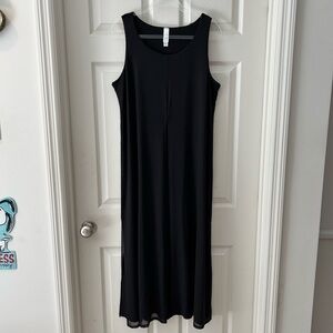 MarlaWynne Black Mesh Overlay Dress